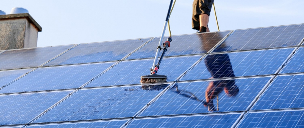 solar panels maintenance